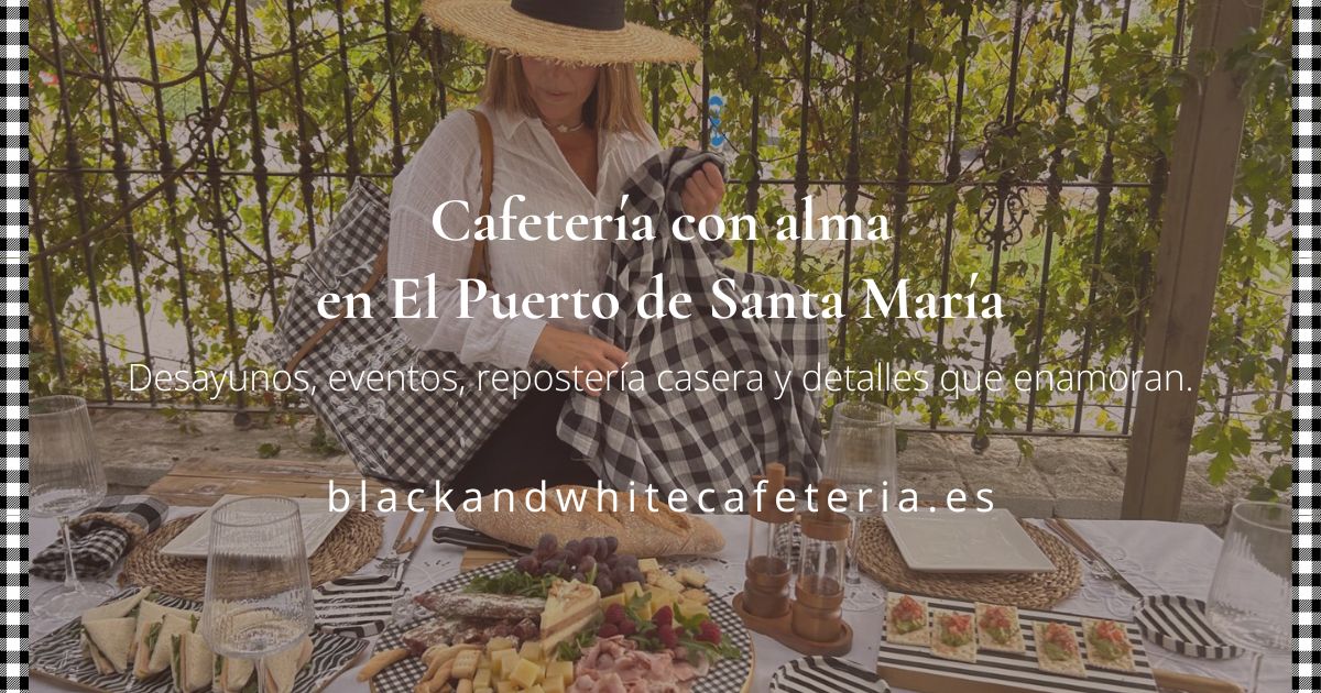 Blackandwhite cafe y copas, cafeterías en El Puerto de Santa María